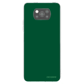 Picasee silikonski črni ovitek za Xiaomi Poco X3 Pro - Green Gleam