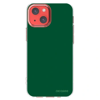 Picasee silikonski prozorni ovitek za Apple iPhone 13 mini - Green Gleam