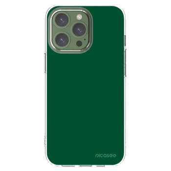 Picasee silikonski prozorni ovitek za Apple iPhone 13 Pro - Green Gleam