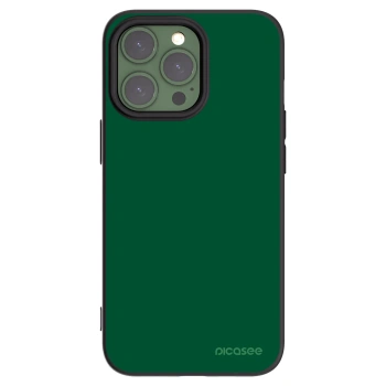 Picasee silikonski črni ovitek za Apple iPhone 13 Pro - Green Gleam