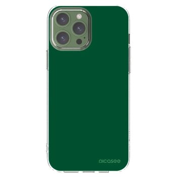 Picasee silikonski prozorni ovitek za Apple iPhone 13 Pro Max - Green Gleam