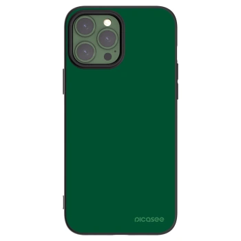 Picasee silikonski črni ovitek za Apple iPhone 13 Pro Max - Green Gleam