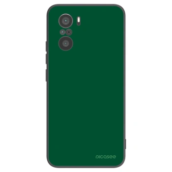 Picasee silikonski črni ovitek za Xiaomi Poco F3 - Green Gleam