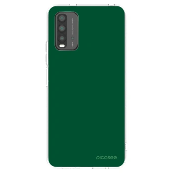 Picasee silikonski prozorni ovitek za Xiaomi Redmi 9T - Green Gleam