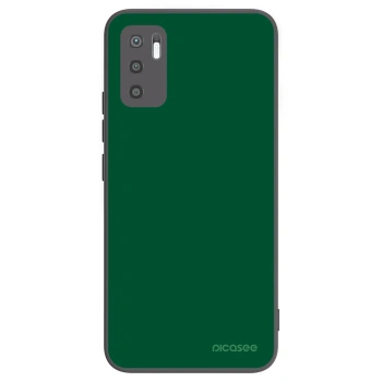 Picasee silikonski črni ovitek za Xiaomi Redmi Note 10 5G - Green Gleam