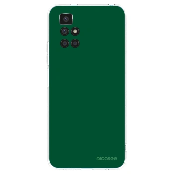 Picasee silikonski prozorni ovitek za Xiaomi Redmi 10 - Green Gleam