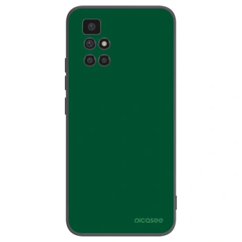 Picasee silikonski črni ovitek za Xiaomi Redmi 10 - Green Gleam