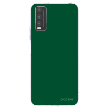 Picasee silikonski prozorni ovitek za Vivo Y20s - Green Gleam