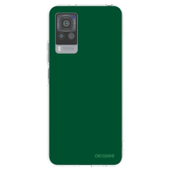 Picasee silikonski prozorni ovitek za Vivo X60 Pro 5G - Green Gleam