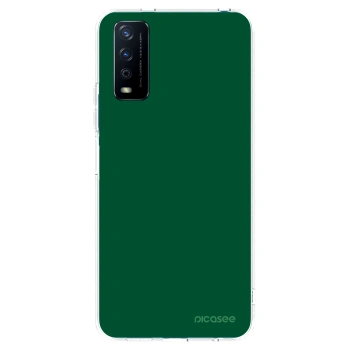 Picasee silikonski prozorni ovitek za Vivo Y11s - Green Gleam