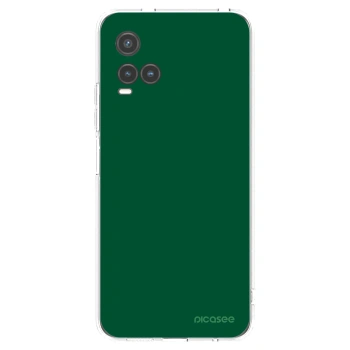 Picasee silikonski prozorni ovitek za Vivo Y33s - Green Gleam