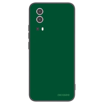 Picasee silikonski črni ovitek za Vivo Y72 5G - Green Gleam