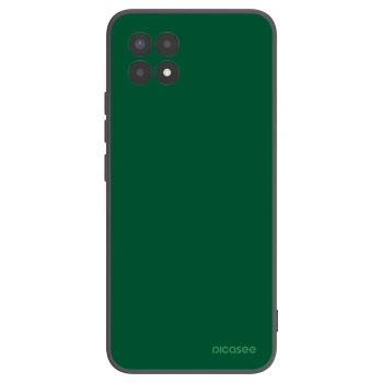 Picasee silikonski črni ovitek za Realme 8i - Green Gleam