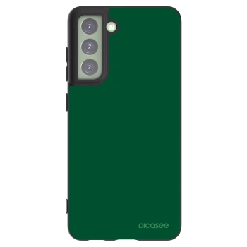 Picasee silikonski črni ovitek za Samsung Galaxy S21 FE 5G - Green Gleam
