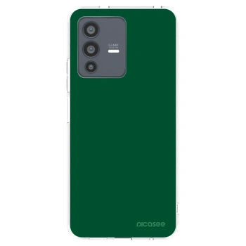 Picasee silikonski prozorni ovitek za Vivo V23 5G - Green Gleam