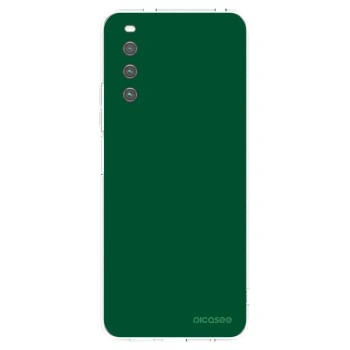 Picasee silikonski prozorni ovitek za Sony Xperia 10 IV 5G - Green Gleam