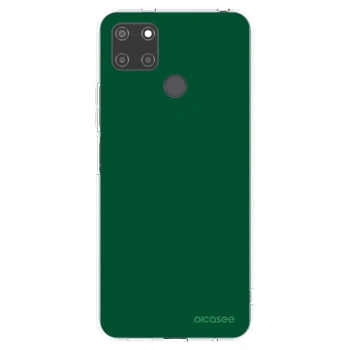 Picasee silikonski prozorni ovitek za Realme C21Y - Green Gleam