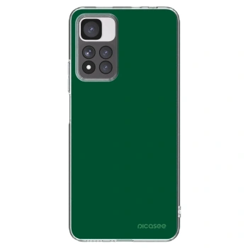 Picasee silikonski prozorni ovitek za Xiaomi Redmi Note 11 Pro+ 5G - Green Gleam