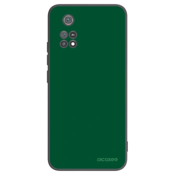 Picasee silikonski črni ovitek za Xiaomi Poco M4 Pro - Green Gleam