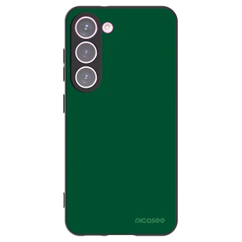 Picasee silikonski črni ovitek za Samsung Galaxy S23 5G - Green Gleam