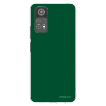 Picasee silikonski prozorni ovitek za Xiaomi Redmi Note 11S 5G - Green Gleam