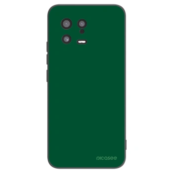 Picasee silikonski črni ovitek za Xiaomi 13 - Green Gleam