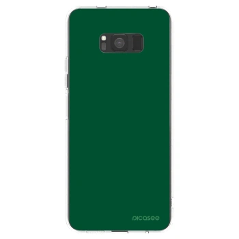Picasee silikonski prozorni ovitek za Samsung Galaxy S8 G950F - Green Gleam