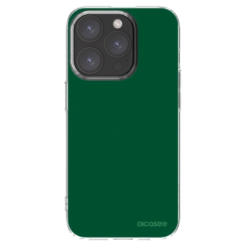 Picasee silikonski prozorni ovitek za Apple iPhone 15 Pro - Green Gleam