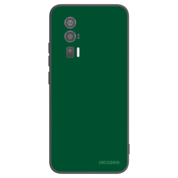 Picasee silikonski črni ovitek za Xiaomi Poco F5 Pro 5G - Green Gleam