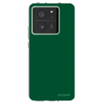 Picasee silikonski prozorni ovitek za Xiaomi 13T - Green Gleam