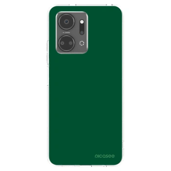 Picasee silikonski prozorni ovitek za Honor X7a - Green Gleam