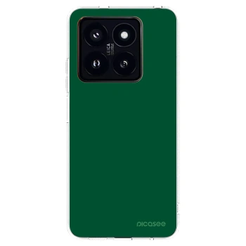 Picasee silikonski prozorni ovitek za Xiaomi 14 Pro - Green Gleam