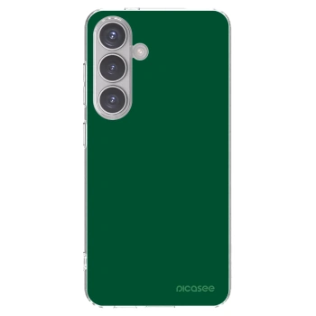 Picasee silikonski prozorni ovitek za Samsung Galaxy S24 S921B 5G - Green Gleam