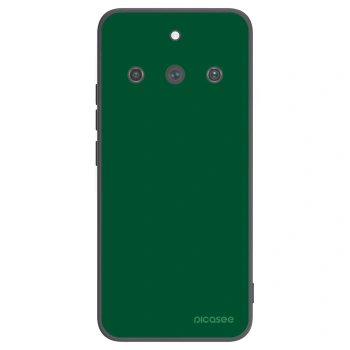 Picasee silikonski črni ovitek za Realme 11 Pro+ - Green Gleam