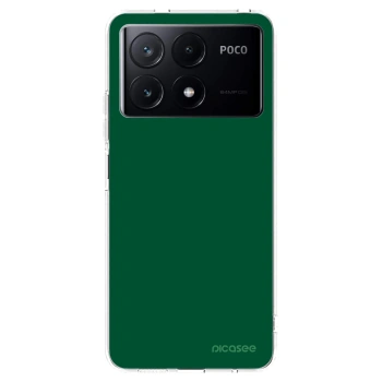 Picasee silikonski prozorni ovitek za Xiaomi Poco X6 Pro - Green Gleam