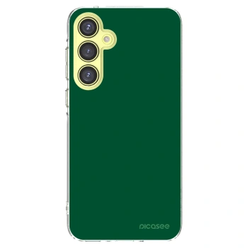 Picasee silikonski prozorni ovitek za Samsung Galaxy A35 5G A356B - Green Gleam