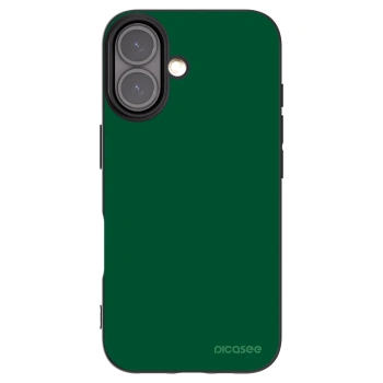 Picasee silikonski črni ovitek za Apple iPhone 16 - Green Gleam