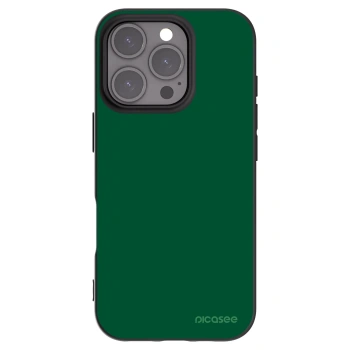 Picasee silikonski črni ovitek za Apple iPhone 16 Pro - Green Gleam
