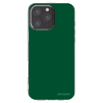 Picasee silikonski prozorni ovitek za Apple iPhone 16 Pro Max - Green Gleam