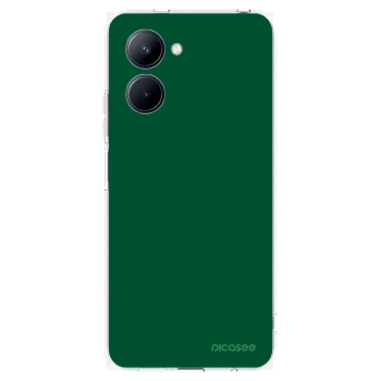 Picasee silikonski prozorni ovitek za Realme C33 (2023) - Green Gleam