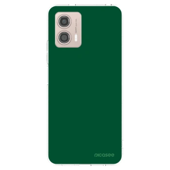 Picasee silikonski prozorni ovitek za Motorola Moto G53 5G - Green Gleam