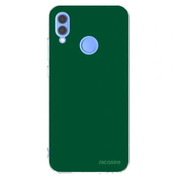 Picasee silikonski prozorni ovitek za Honor 10 Lite - Green Gleam