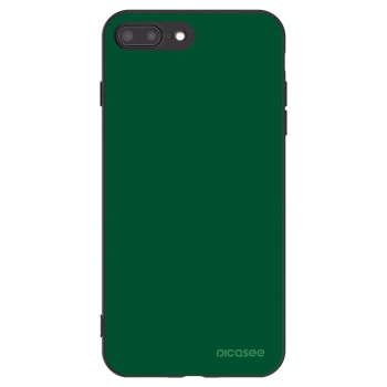Picasee silikonski črni ovitek za Apple iPhone 7 Plus - Green Gleam