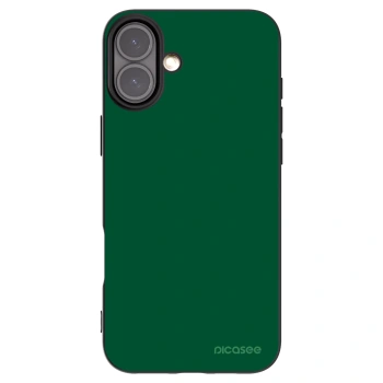 Picasee silikonski črni ovitek za Apple iPhone 16 Plus - Green Gleam
