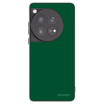 Picasee silikonski črni ovitek za OnePlus 12 5G - Green Gleam