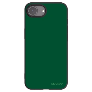 Picasee silikonski črni ovitek za Apple iPhone 16e - Green Gleam