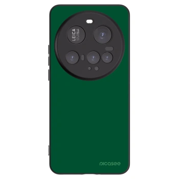 Picasee silikonski črni ovitek za Xiaomi 15 Ultra - Green Gleam