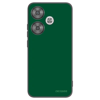 Picasee silikonski črni ovitek za Xiaomi Poco F6 - Green Gleam