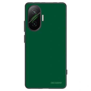 Picasee silikonski črni ovitek za Xiaomi Poco F7 Pro 5G - Green Gleam