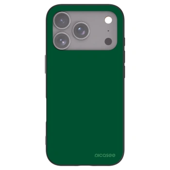 Picasee silikonski črni ovitek za Apple iPhone 17 Pro - Green Gleam